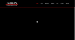 Desktop Screenshot of damanstrength.com